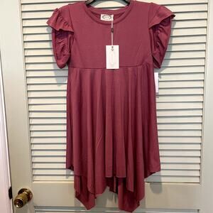 Joyfolie Mia Joy Girls Milana Dress Ashe Rose NWT Size 7